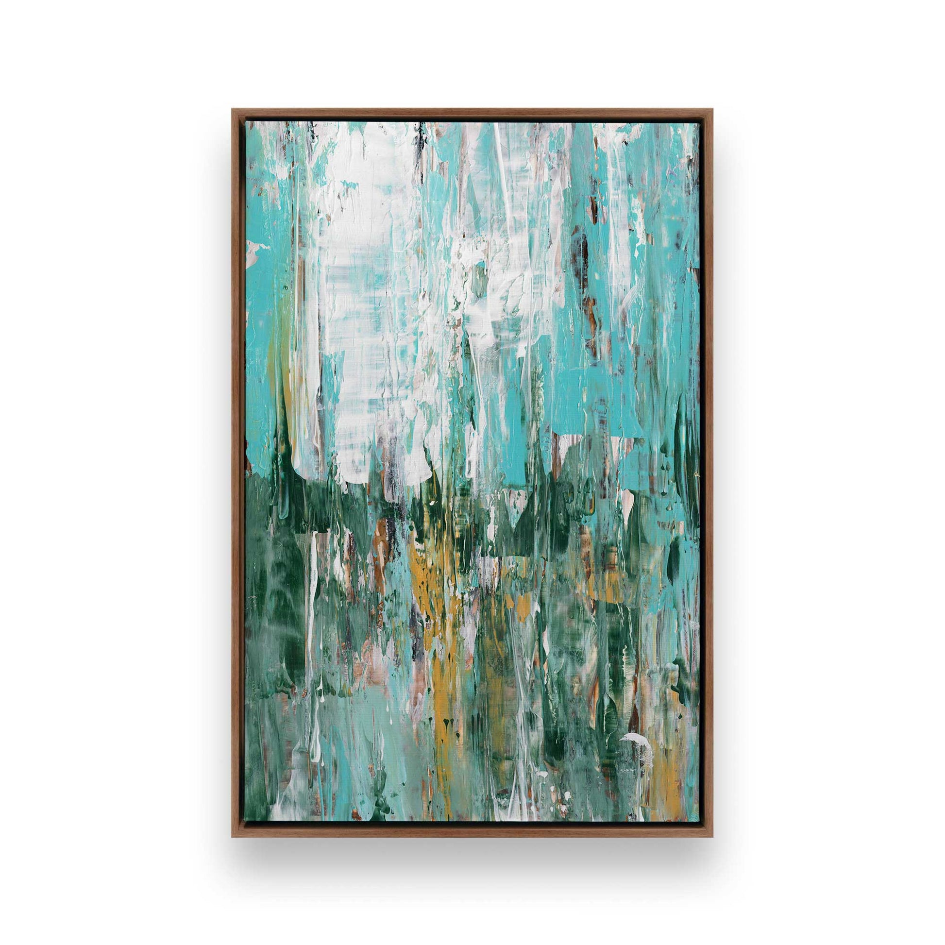 [Color:Walnut], Picture of art in a Walnut frame