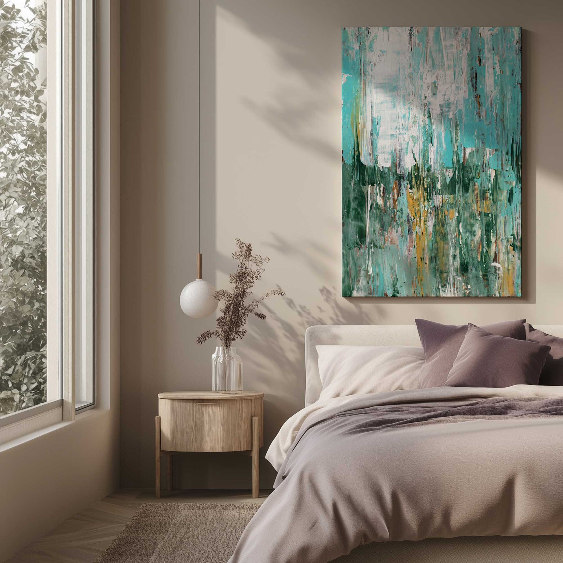 Picture of art in a room