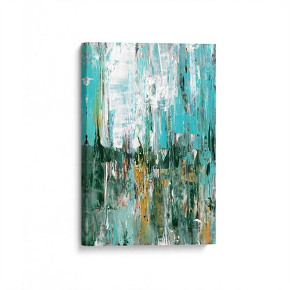 [Color:Stretched Canvas], Picture of art at an angle