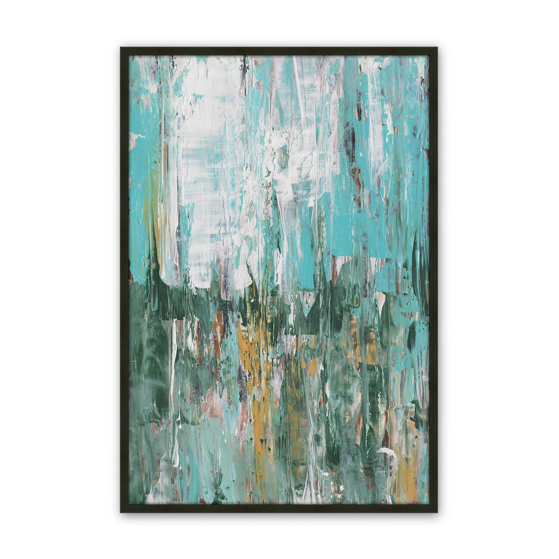 [Color:Satin Black], Picture of art in a Satin Black frame