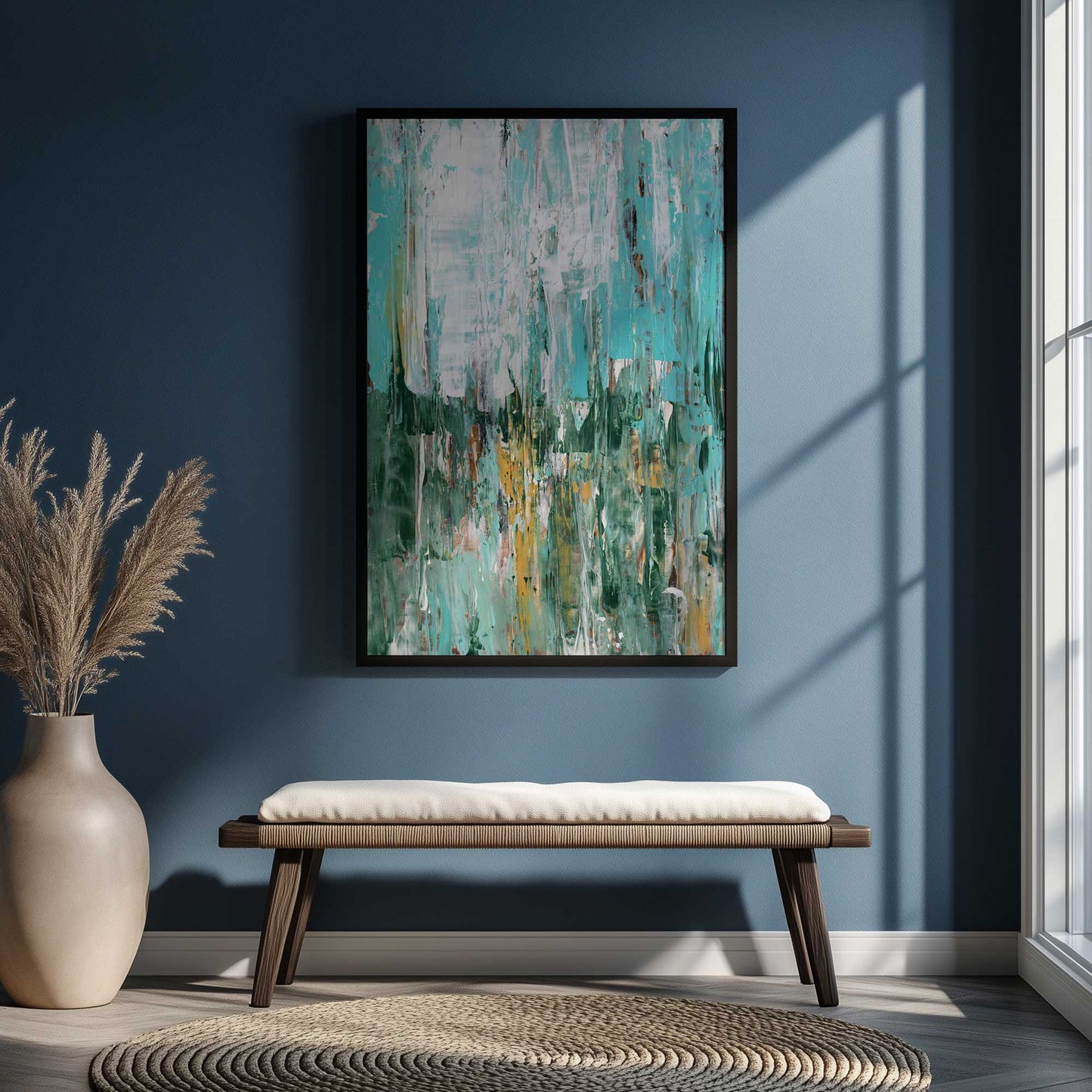 [SPECIAL],[LIFESTYLE], Picture of art hanging in a room