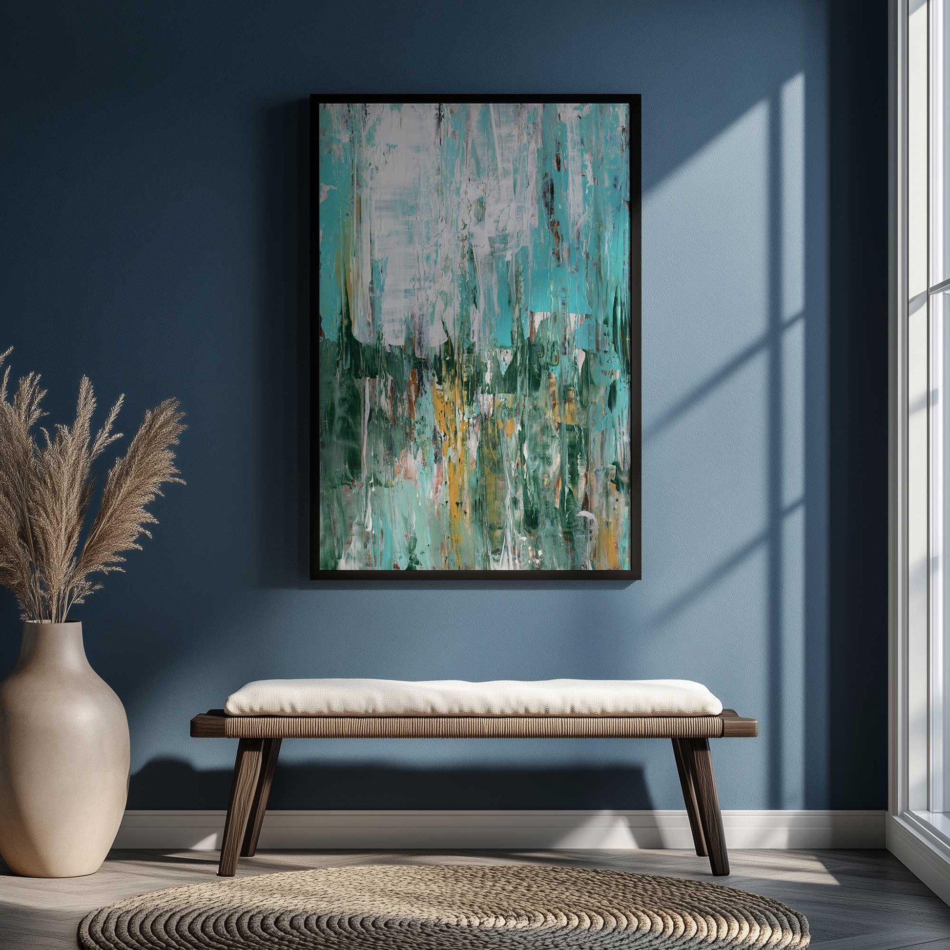 Picture of art in a room