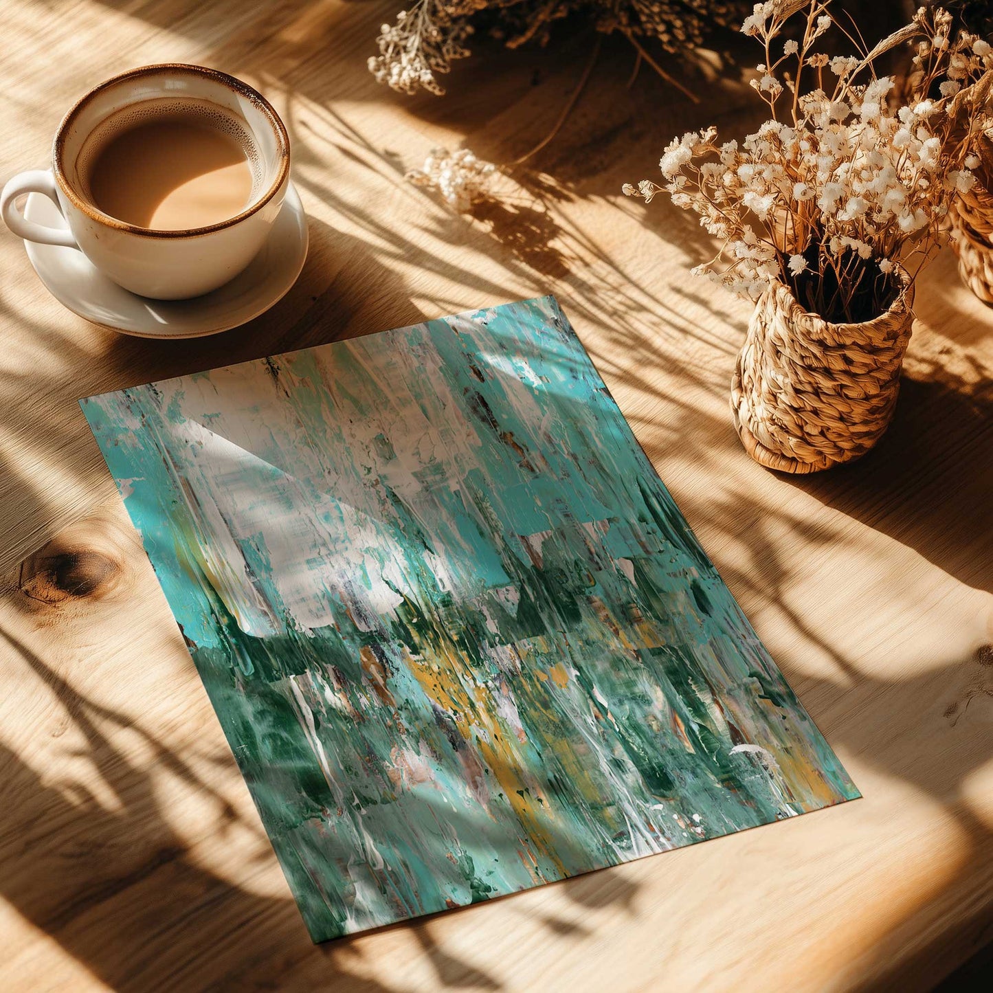 [Color:Rolled Print], Picture of close up of art