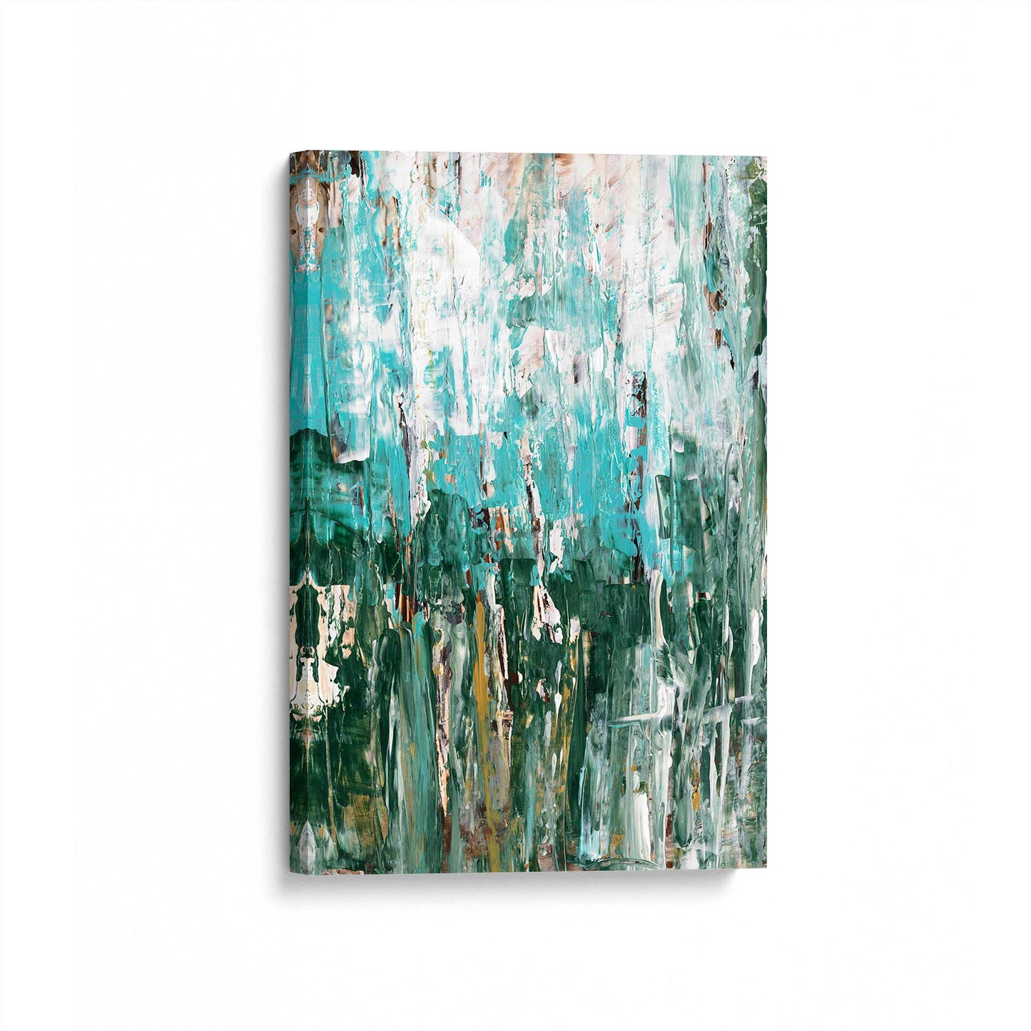 [Color:Stretched Canvas], Picture of art at an angle