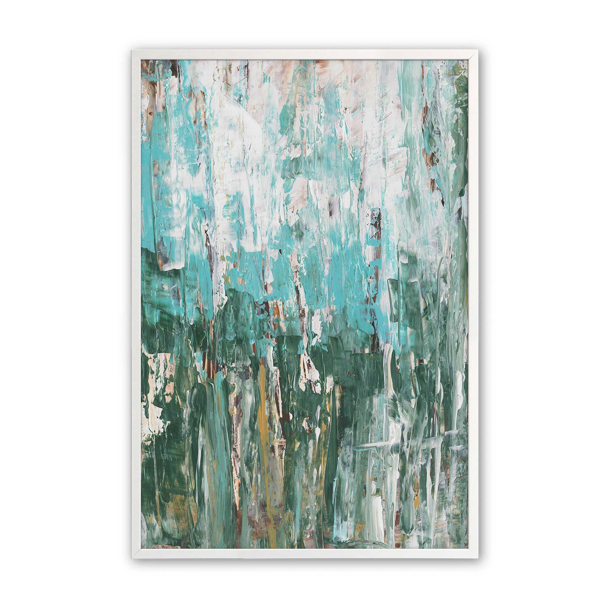 [Color:Opaque White], Picture of art in a Opaque White frame