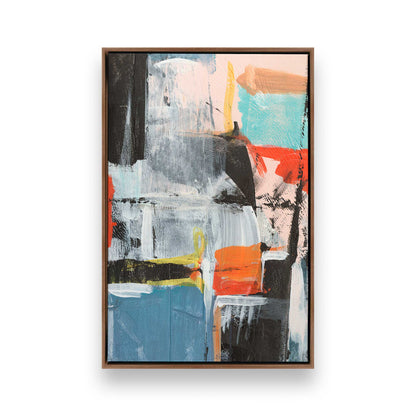 [Color:Walnut], Picture of art in a Walnut frame