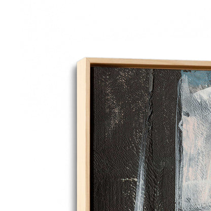 [Color:American Maple], Picture of art in a American Maple frame at an angle