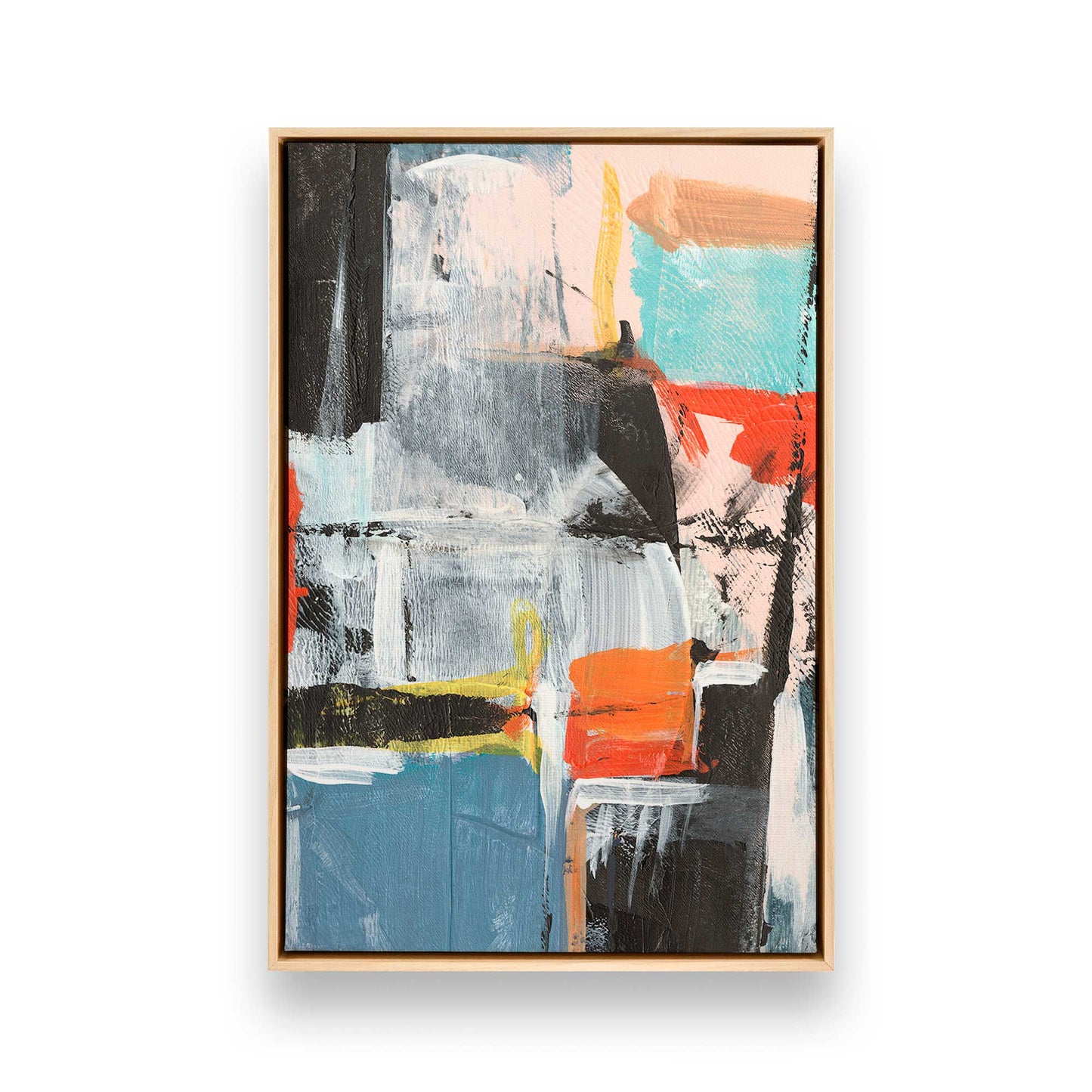 [Color:American Maple], Picture of art in a American Maple frame