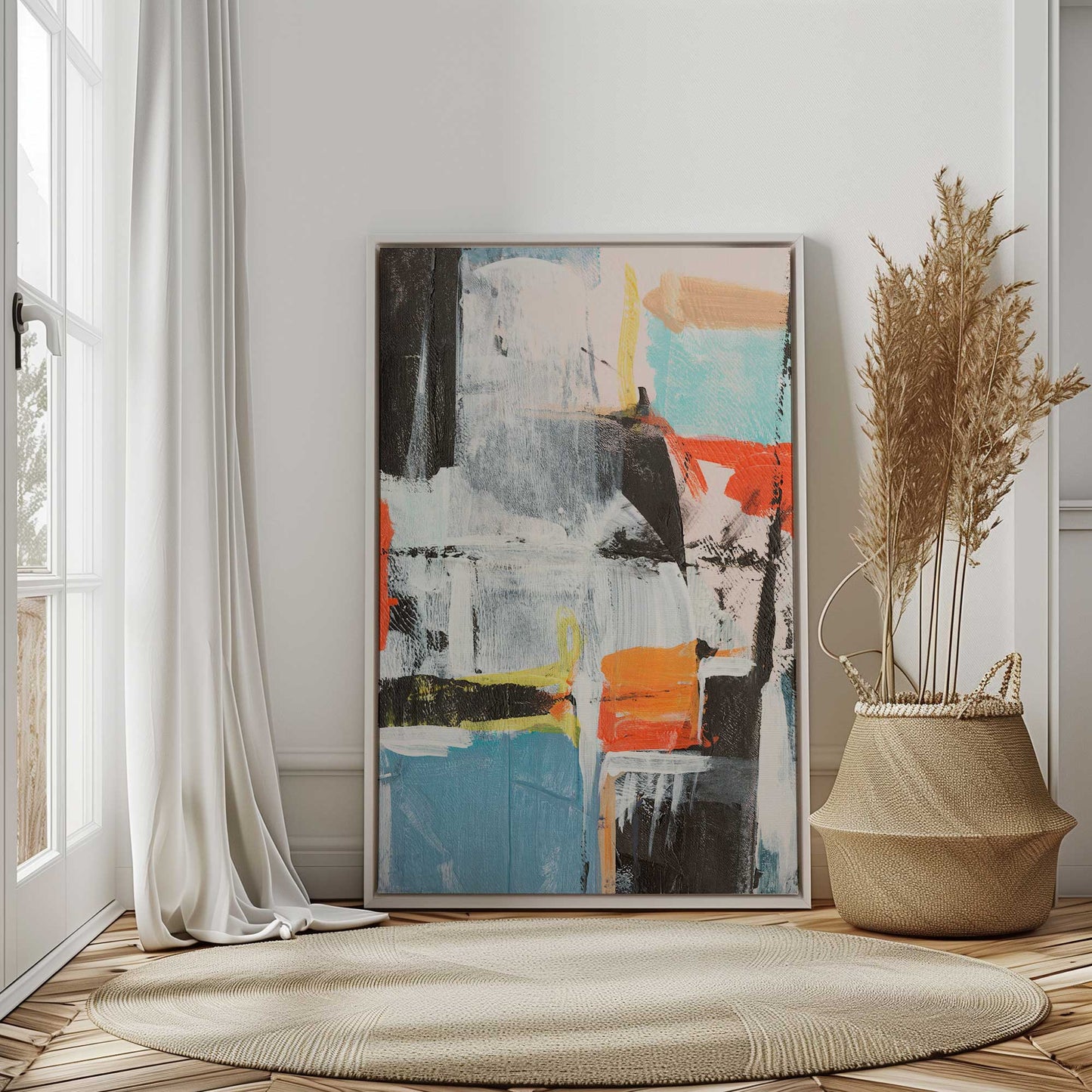 Picture of art in a room