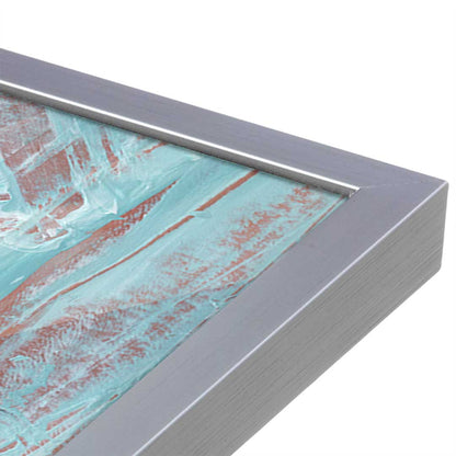 [Color:Polished Chrome], Picture of art in a Polished Chrome frame at an angle