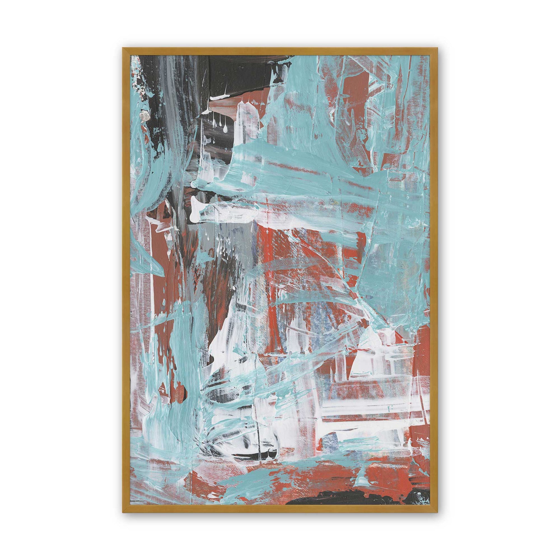 [Color:Polished Gold], Picture of art in a Polished Gold frame