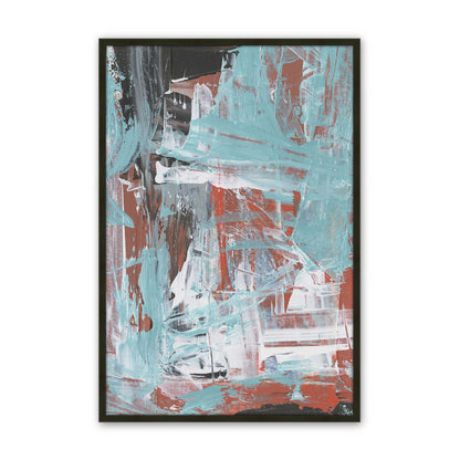 [Color:Satin Black], Picture of art in a Satin Black frame