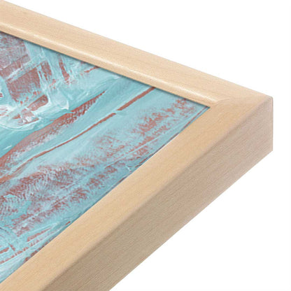 [Color:Raw Maple], Picture of art in a Raw Maple frame at an angle