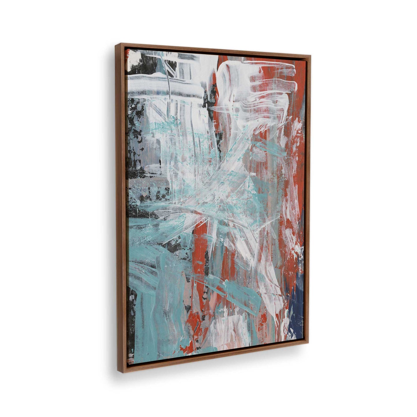 [Color:Walnut], Picture of the corner of the art