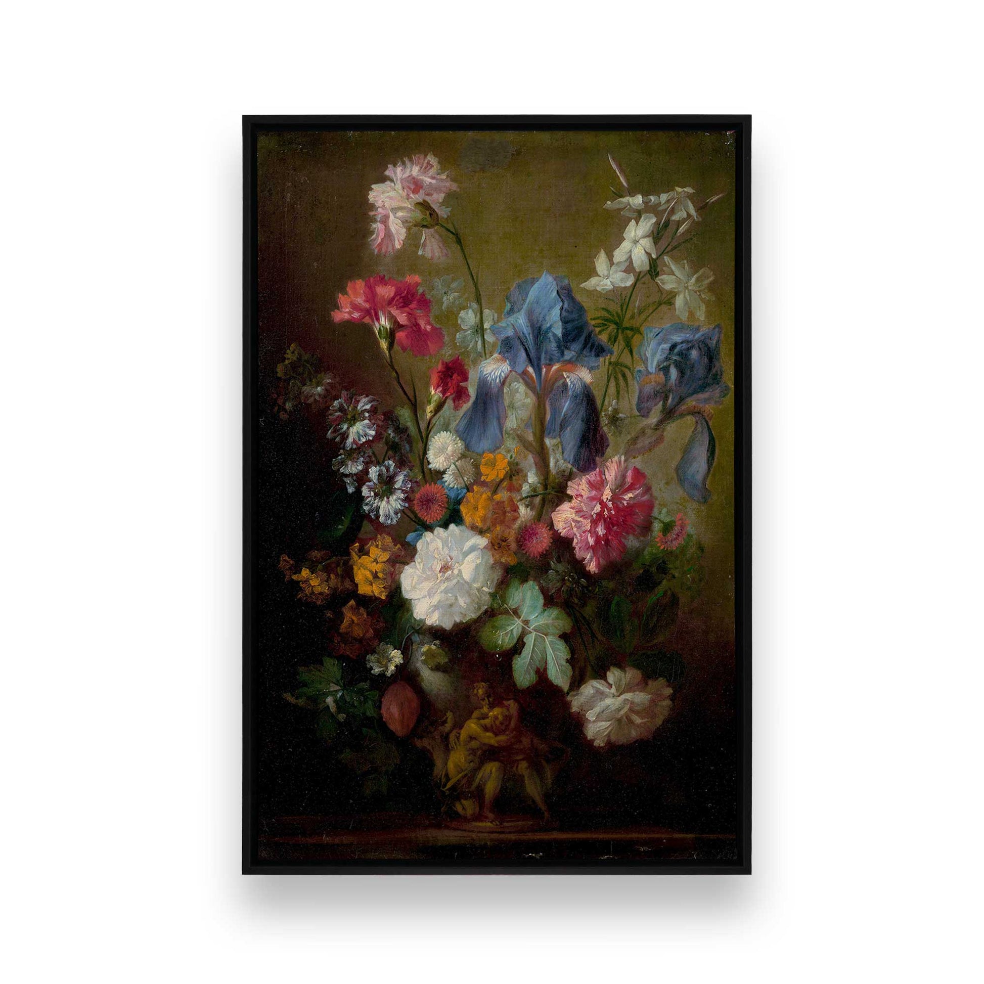 [Color:Satin Black], Picture of art in a Satin Black frame