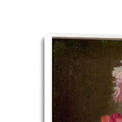 [Color:Opaque White], Picture of art in a White frame at an angle