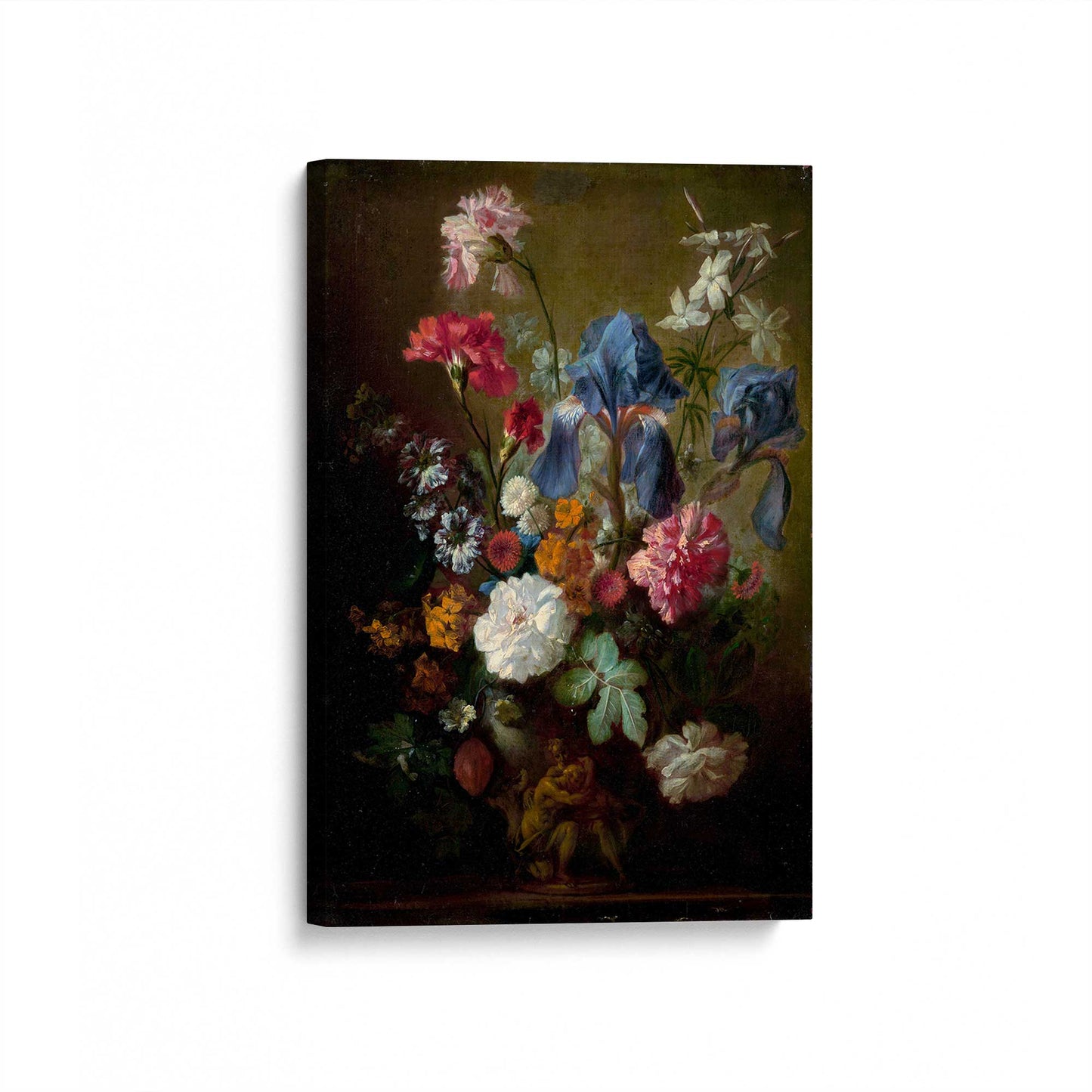 [Color:Stretched Canvas], Picture of art at an angle