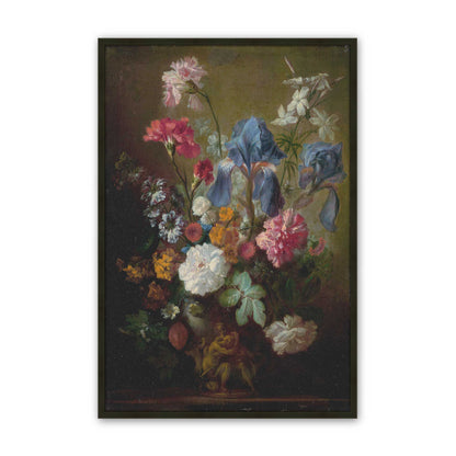 [Color:Satin Black], Picture of art in a Satin Black frame