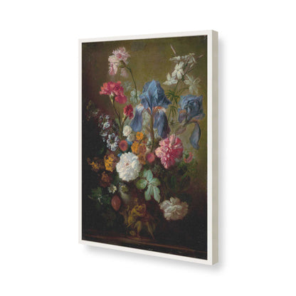 [Color:Opaque White], Picture of art in a Opaque White frame of the corner