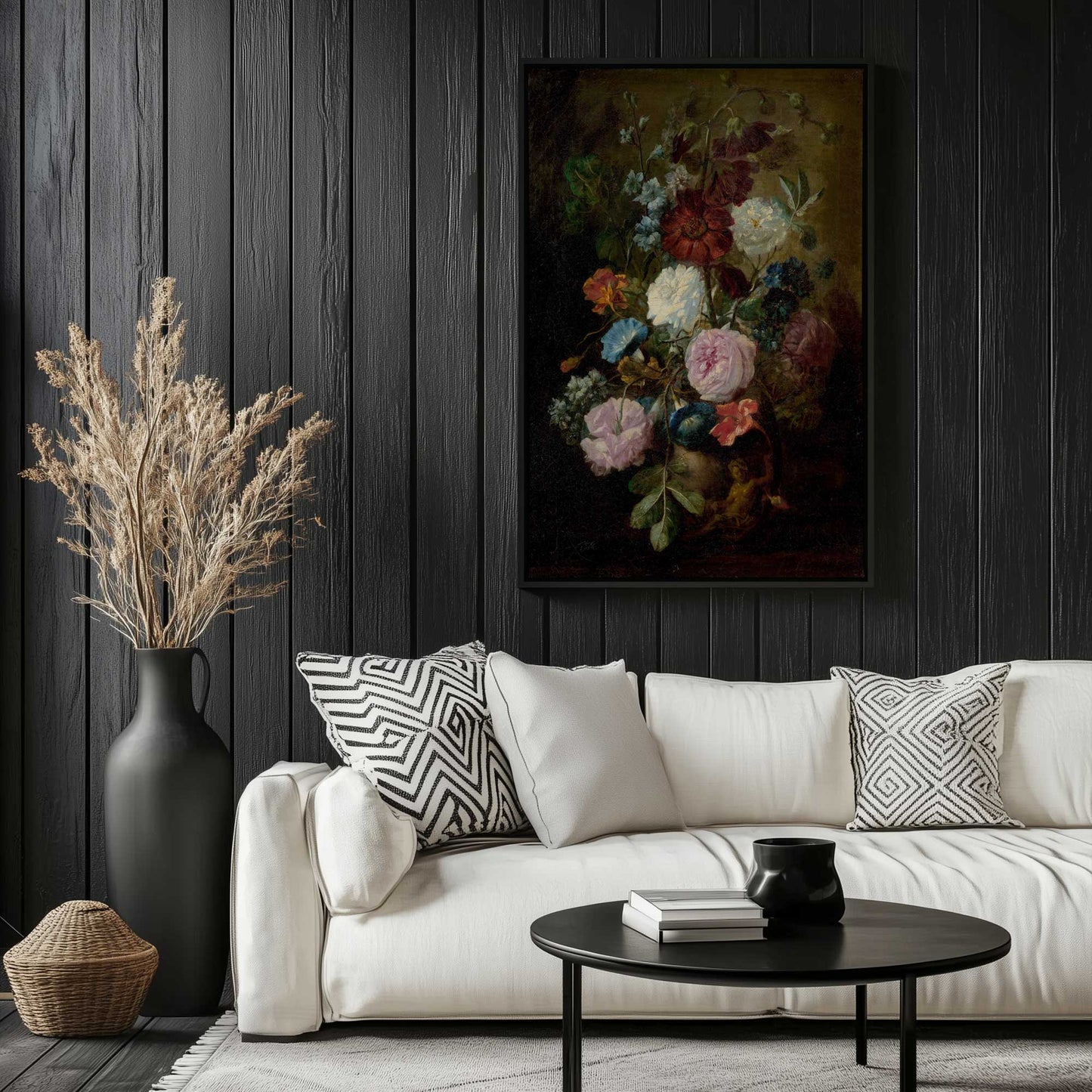 Picture of art in a room