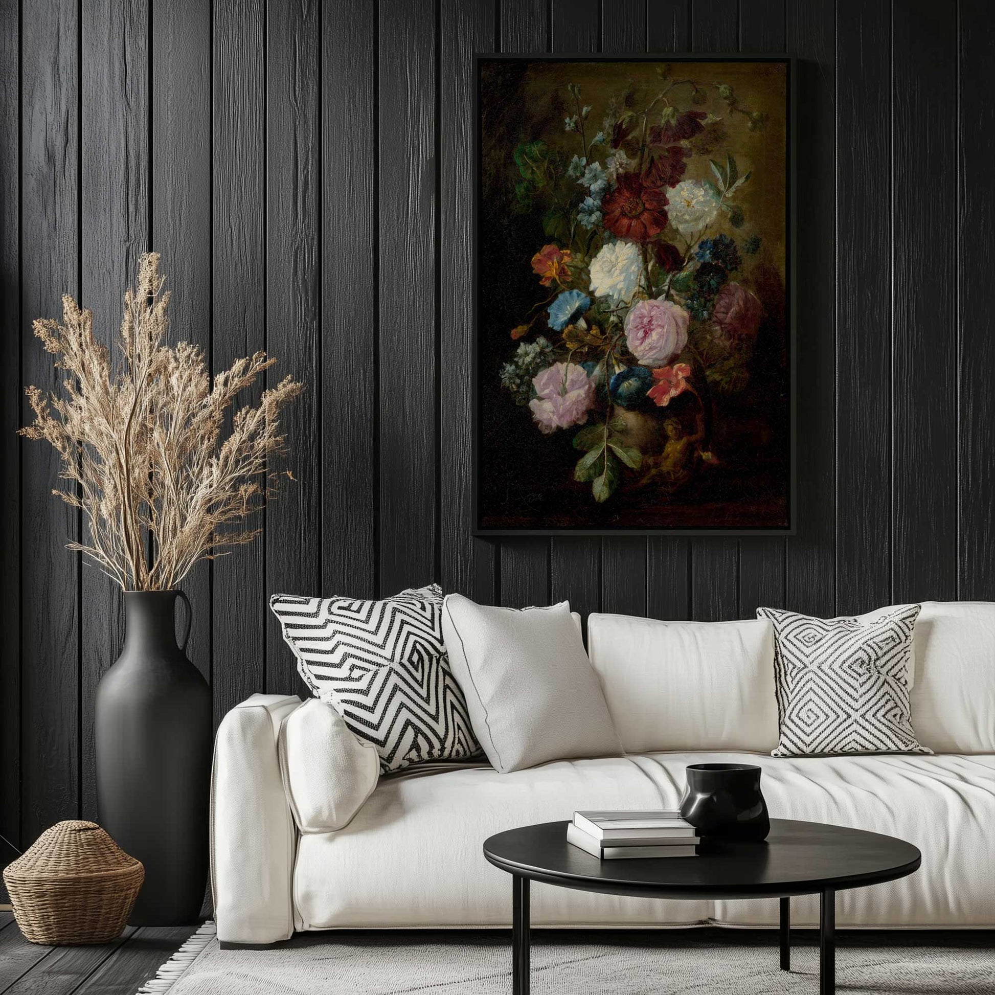 Picture of art in a room