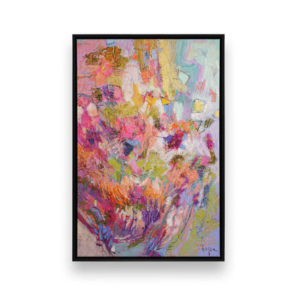 [Color:Satin Black], Picture of art in a Satin Black frame