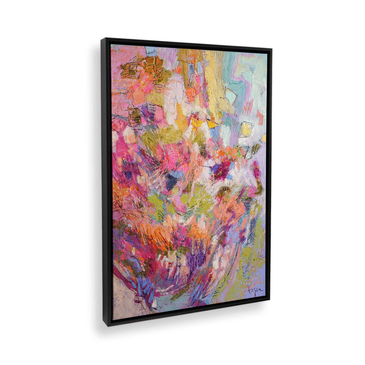 [Color:Satin Black], Picture of the corner of the art