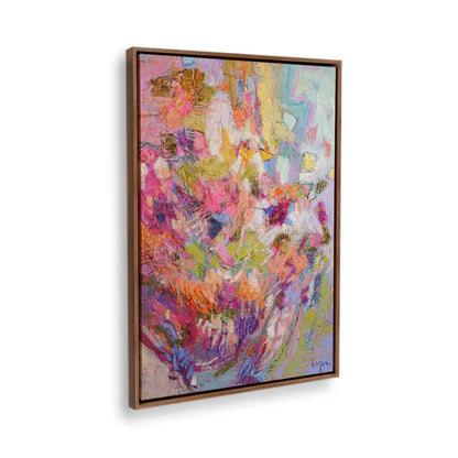 [Color:Walnut], Picture of the corner of the art