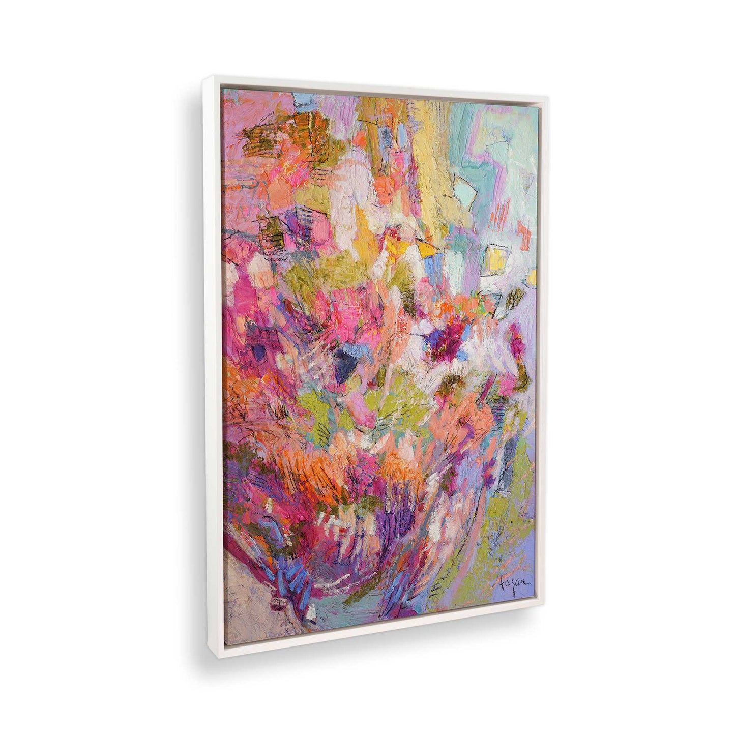 [Color:Opaque White], Picture of the corner of the art