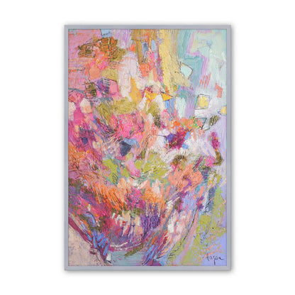 [Color:Polished Chrome], Picture of art in a Polished Chrome frame