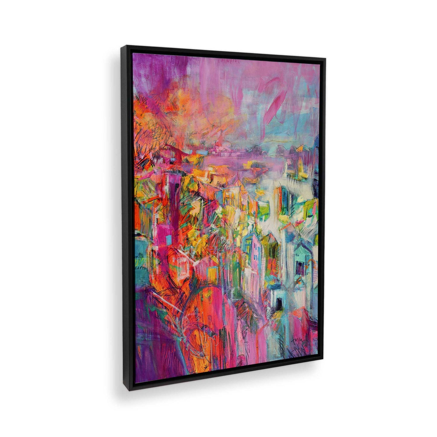 [Color:Satin Black], Picture of the corner of the art