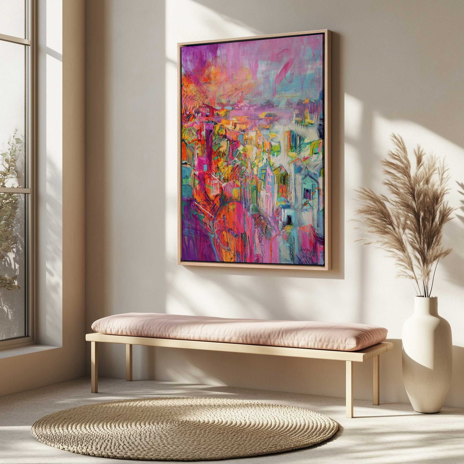 [LIFESTYLE],[SPECIAL],  Picture of art in a roo