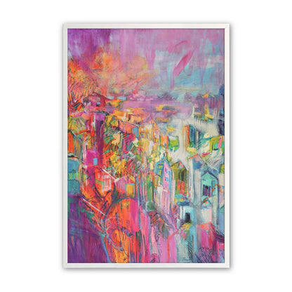 [Color:Opaque White], Picture of art in a Opaque White frame
