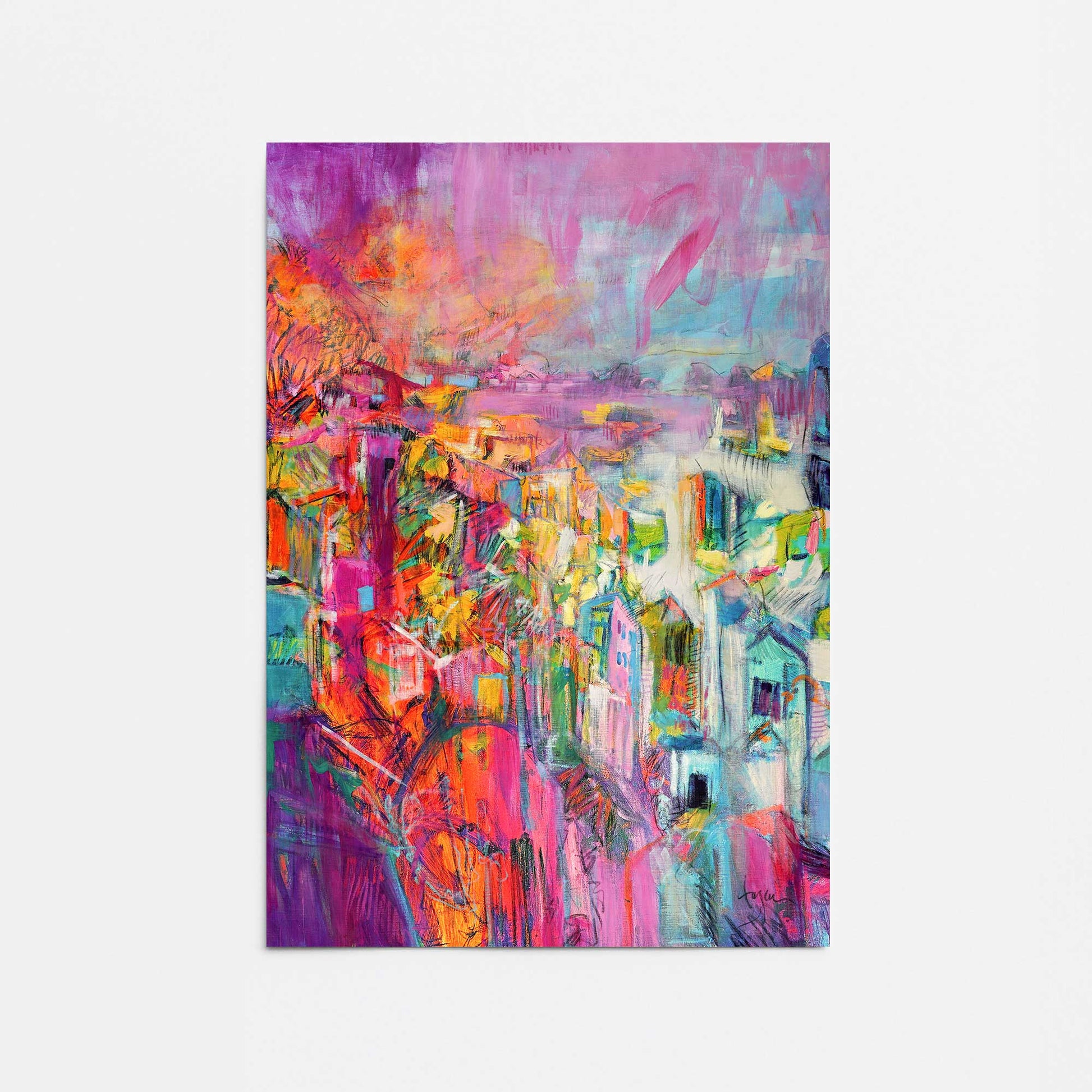 [Color:Rolled Print], Picture of close up of art
