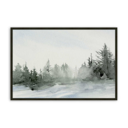 [Color:Satin Black], Picture of art in a Satin Black frame