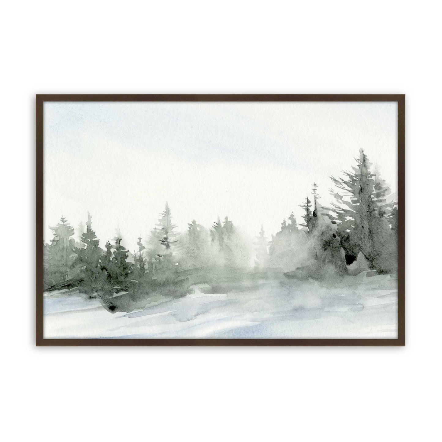 [Color:Belvinder Brown], Picture of art in a Belvinder Brown frame