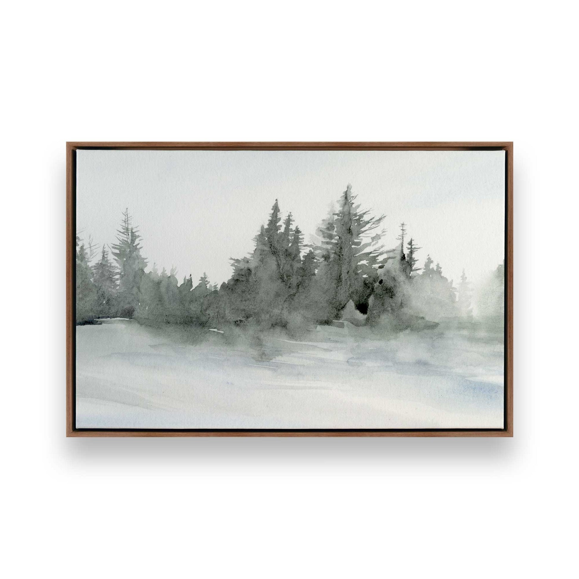 [Color:Walnut], Picture of art in a Walnut frame