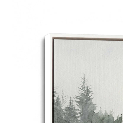 [Color:Opaque White], Picture of art in a White frame at an angle