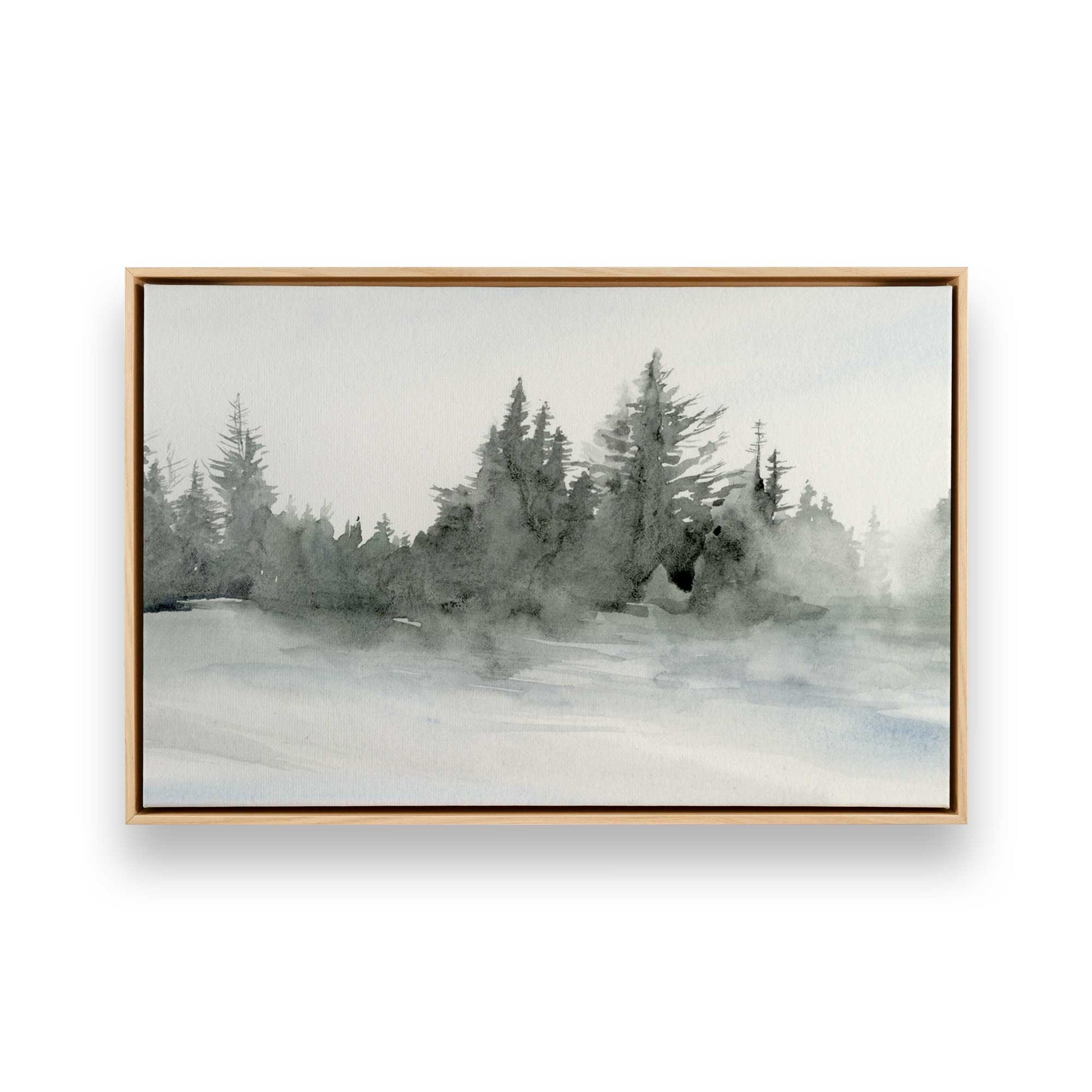 [Color:American Maple], Picture of art in a American Maple frame