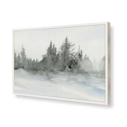 [Color:Opaque White], Picture of art in a Opaque White frame of the corner