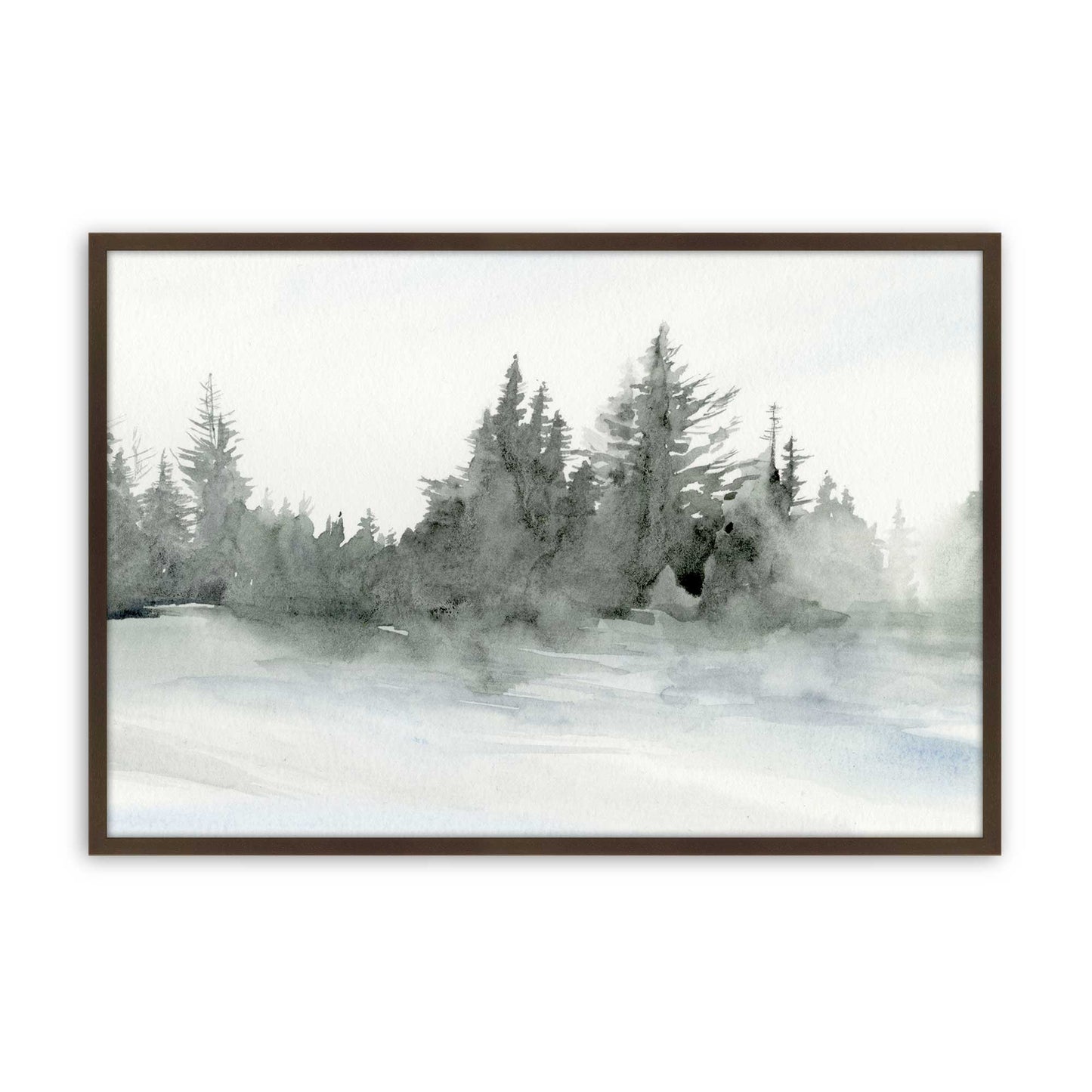 [Color:Belvinder Brown], Picture of art in a Belvinder Brown frame