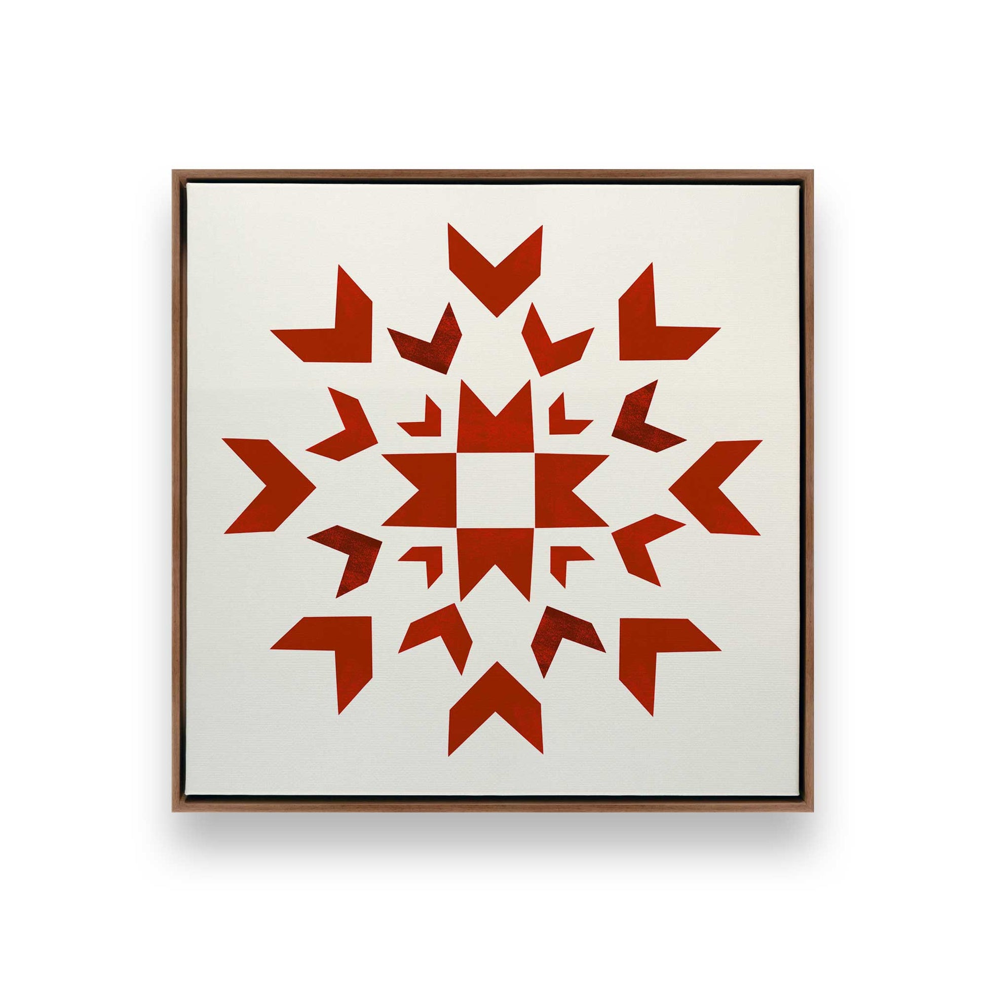 [Color:Walnut], Picture of art in a Walnut frame