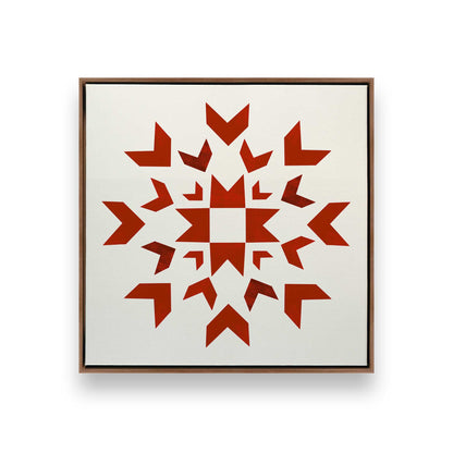 [Color:Walnut], Picture of art in a Walnut frame