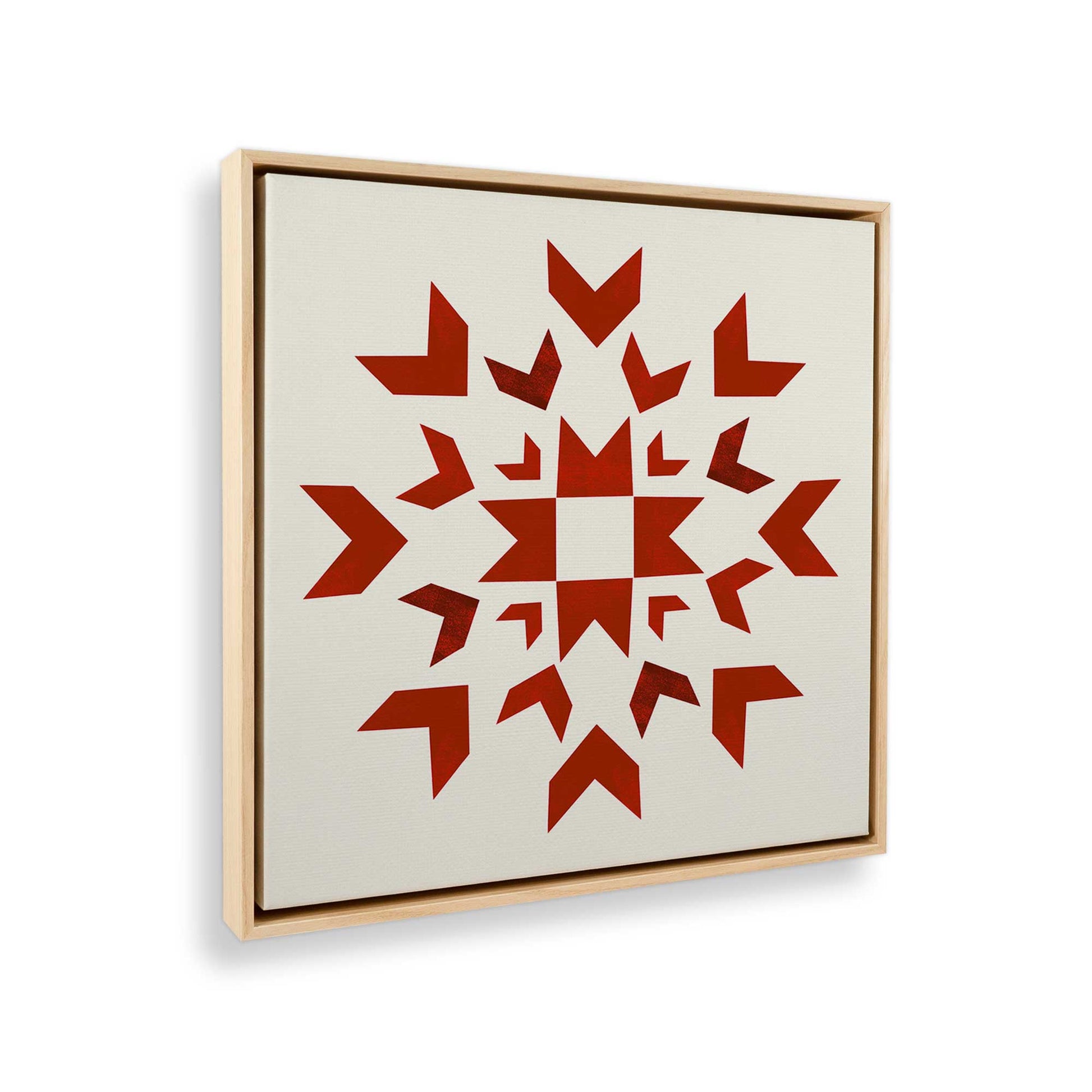 [Color:American Maple], Picture of the corner of the art