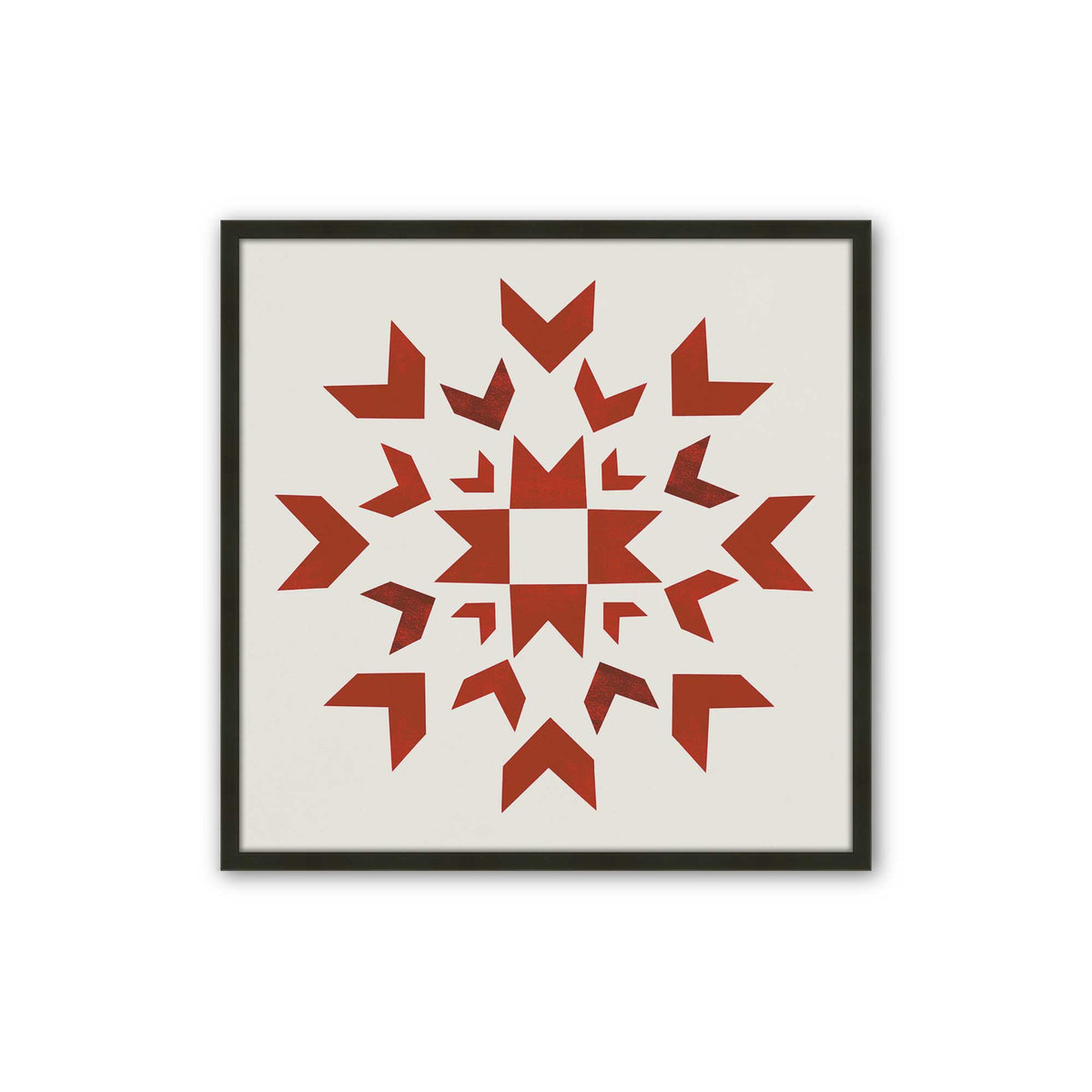 [Color:Satin Black], Picture of art in a Satin Black frame