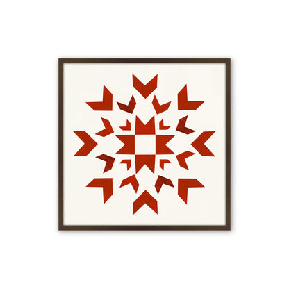 [Color:Belvinder Brown], Picture of art in a Belvinder Brown frame