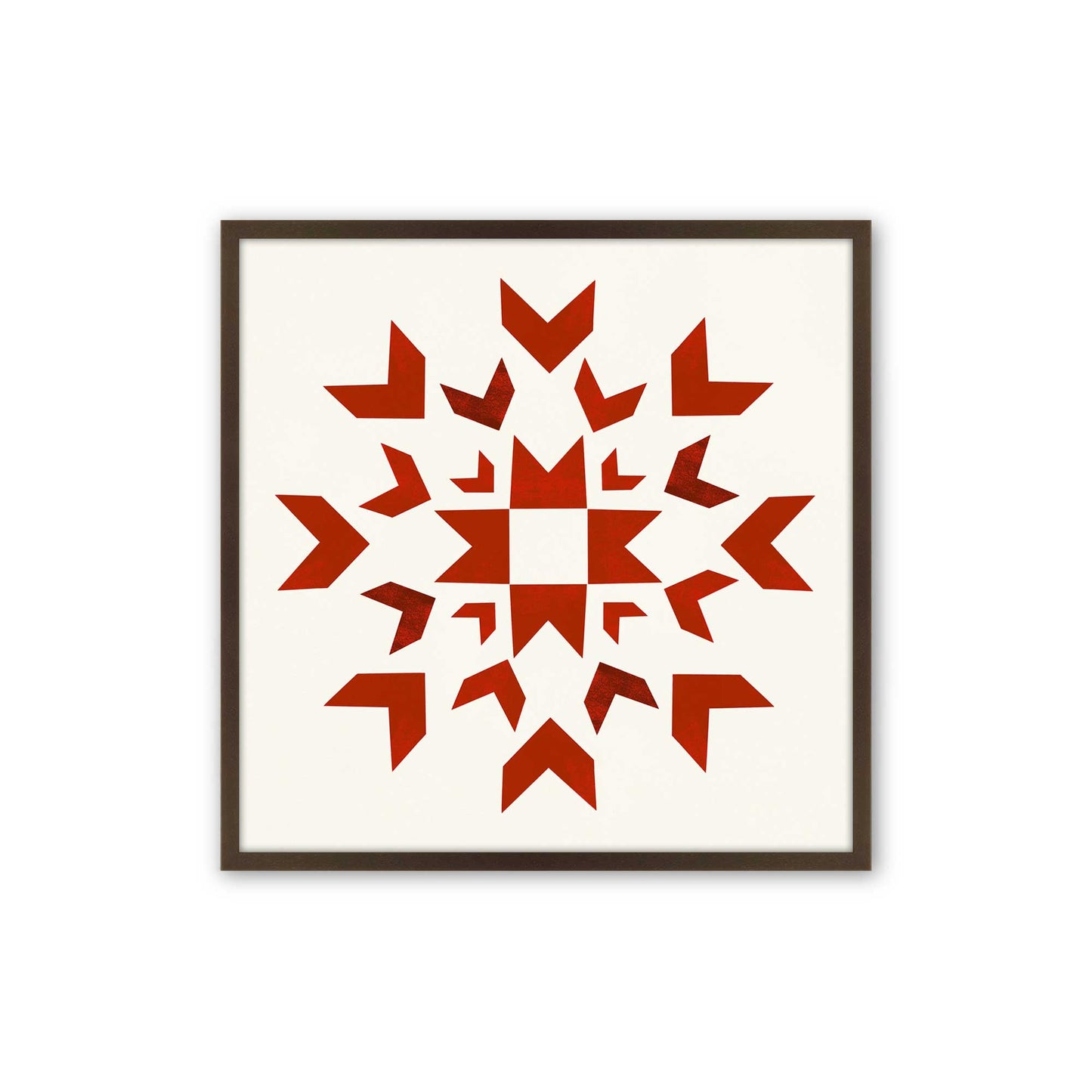 [Color:Belvinder Brown], Picture of art in a Belvinder Brown frame