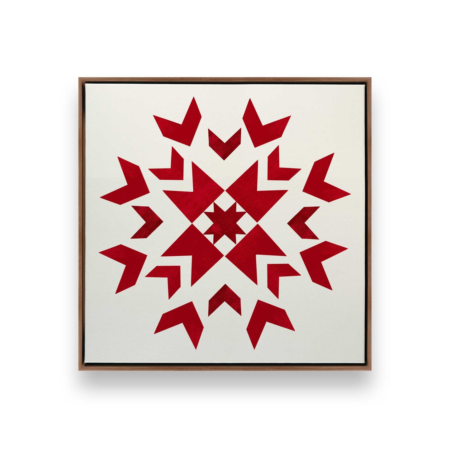 [Color:Walnut], Picture of art in a Walnut frame