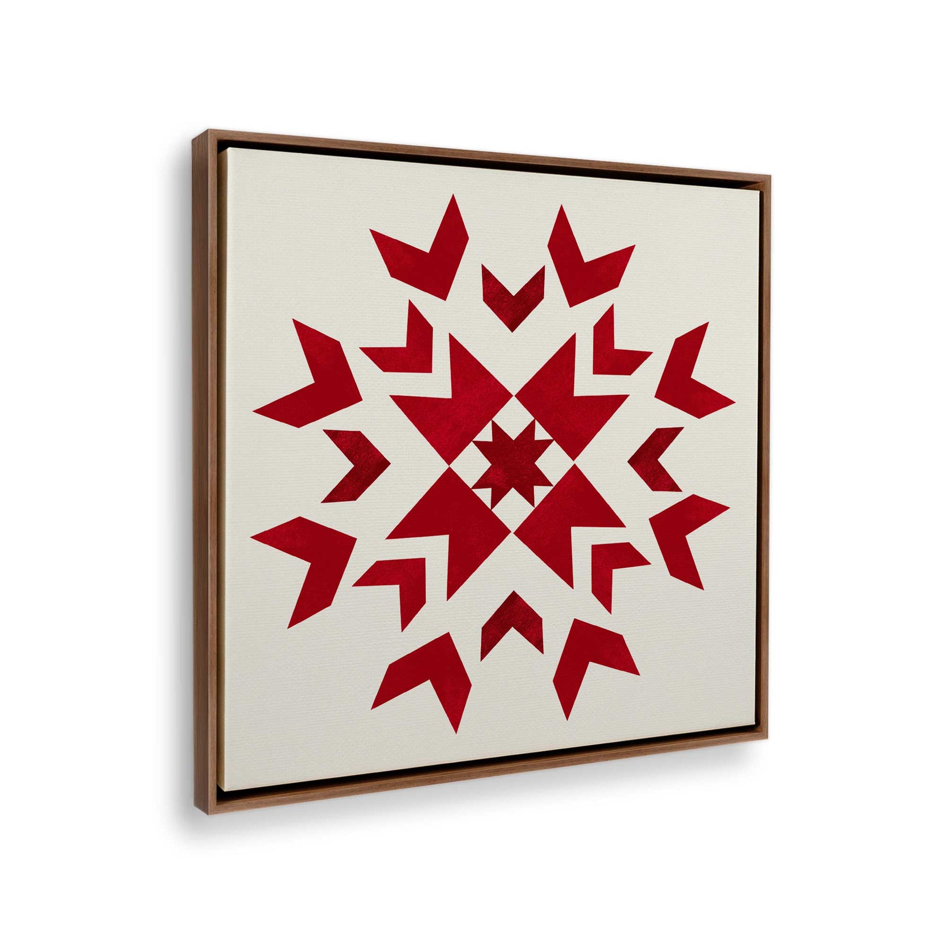 [Color:Walnut], Picture of the corner of the art