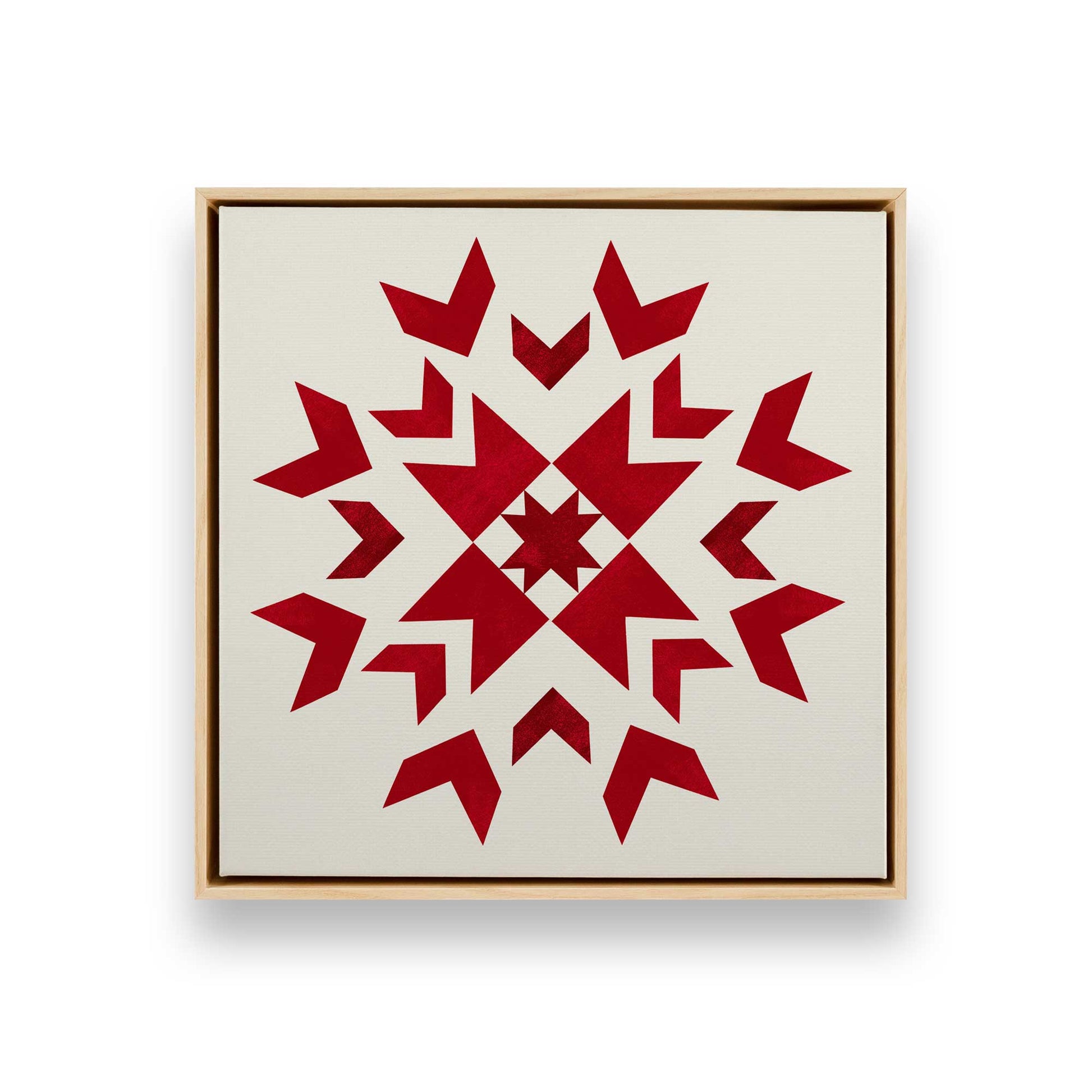 [Color:American Maple], Picture of art in a American Maple frame